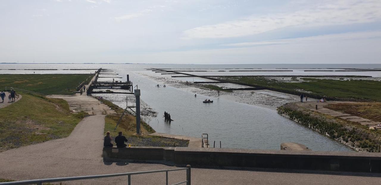 Wohnmobilstellplatz Hemenswarft An Der Nordsee - Meerblick Emmelsbüll-Horsbüll Exteriör bild