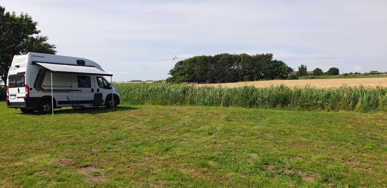 Wohnmobilstellplatz Hemenswarft An Der Nordsee - Meerblick Emmelsbüll-Horsbüll Exteriör bild