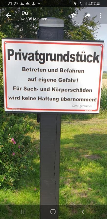Wohnmobilstellplatz Hemenswarft An Der Nordsee - Meerblick Emmelsbüll-Horsbüll Exteriör bild