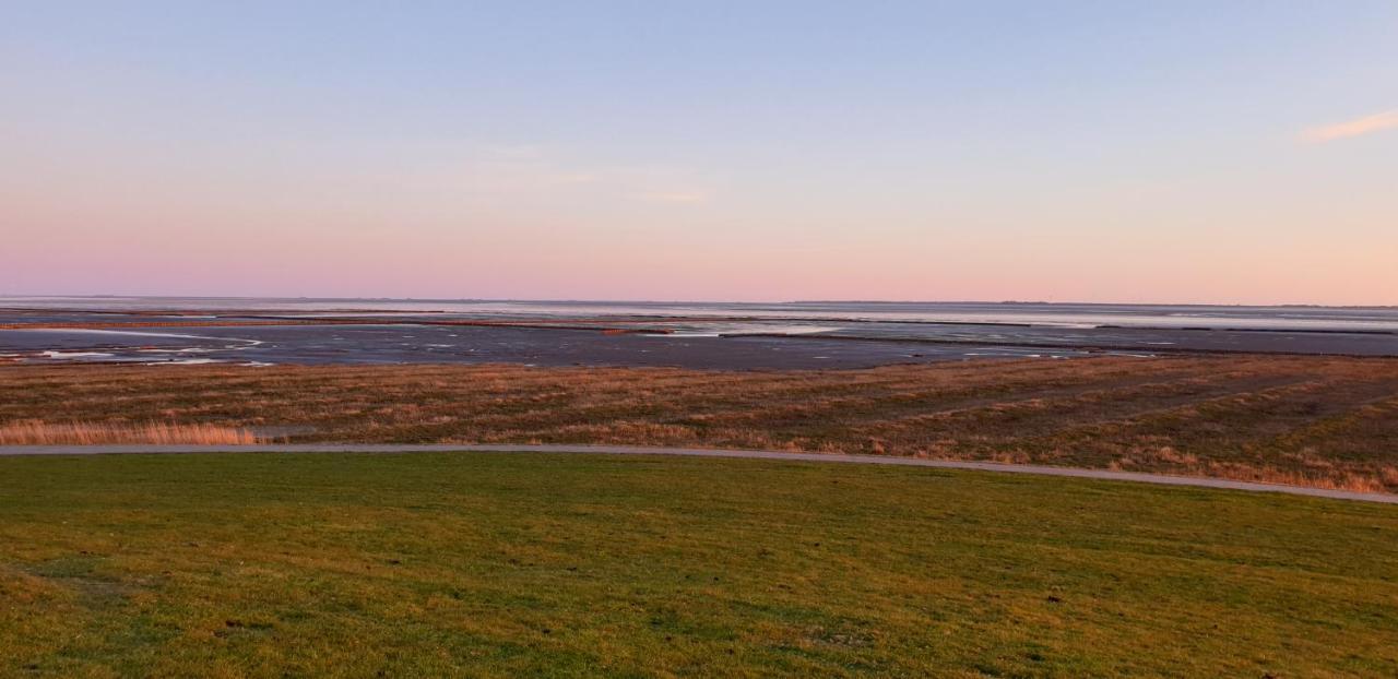 Wohnmobilstellplatz Hemenswarft An Der Nordsee - Meerblick Emmelsbüll-Horsbüll Exteriör bild