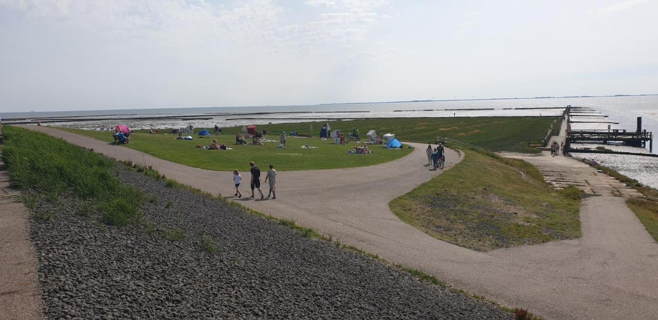 Wohnmobilstellplatz Hemenswarft An Der Nordsee - Meerblick Emmelsbüll-Horsbüll Exteriör bild