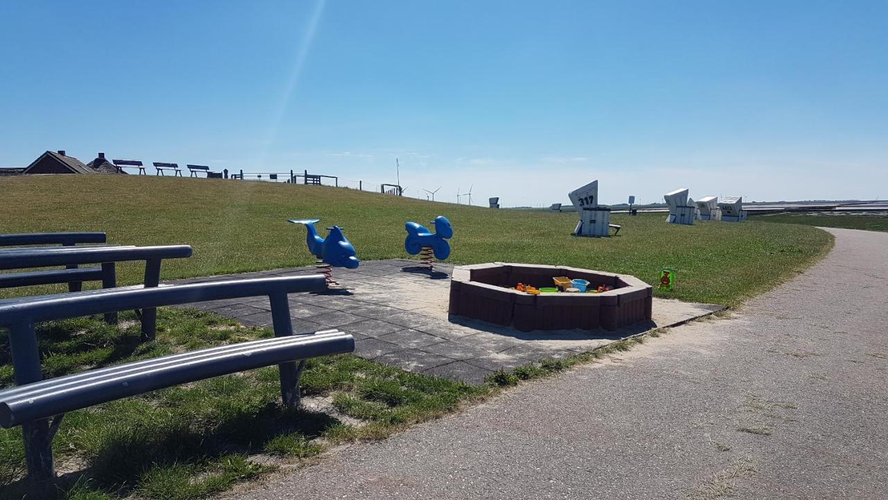 Wohnmobilstellplatz Hemenswarft An Der Nordsee - Meerblick Emmelsbüll-Horsbüll Exteriör bild