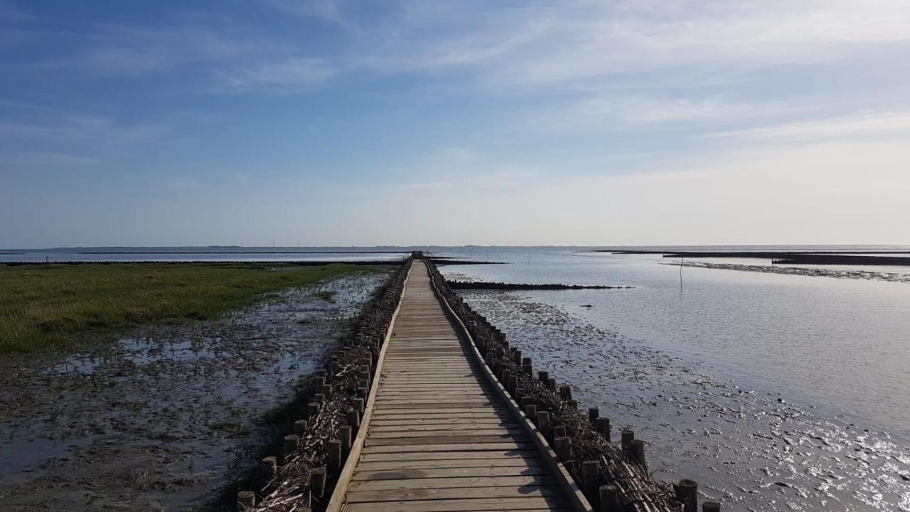 Wohnmobilstellplatz Hemenswarft An Der Nordsee - Meerblick Emmelsbüll-Horsbüll Exteriör bild