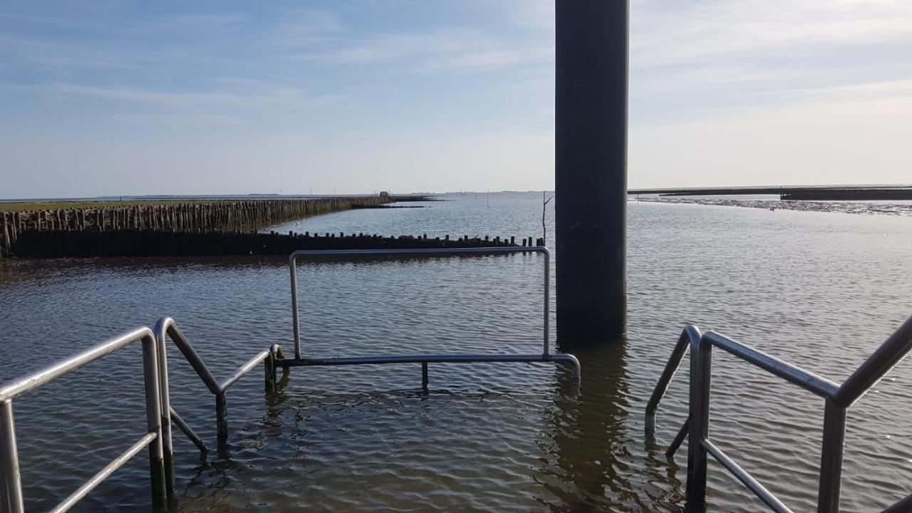 Wohnmobilstellplatz Hemenswarft An Der Nordsee - Meerblick Emmelsbüll-Horsbüll Exteriör bild